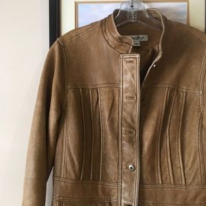 High quality leather jacket